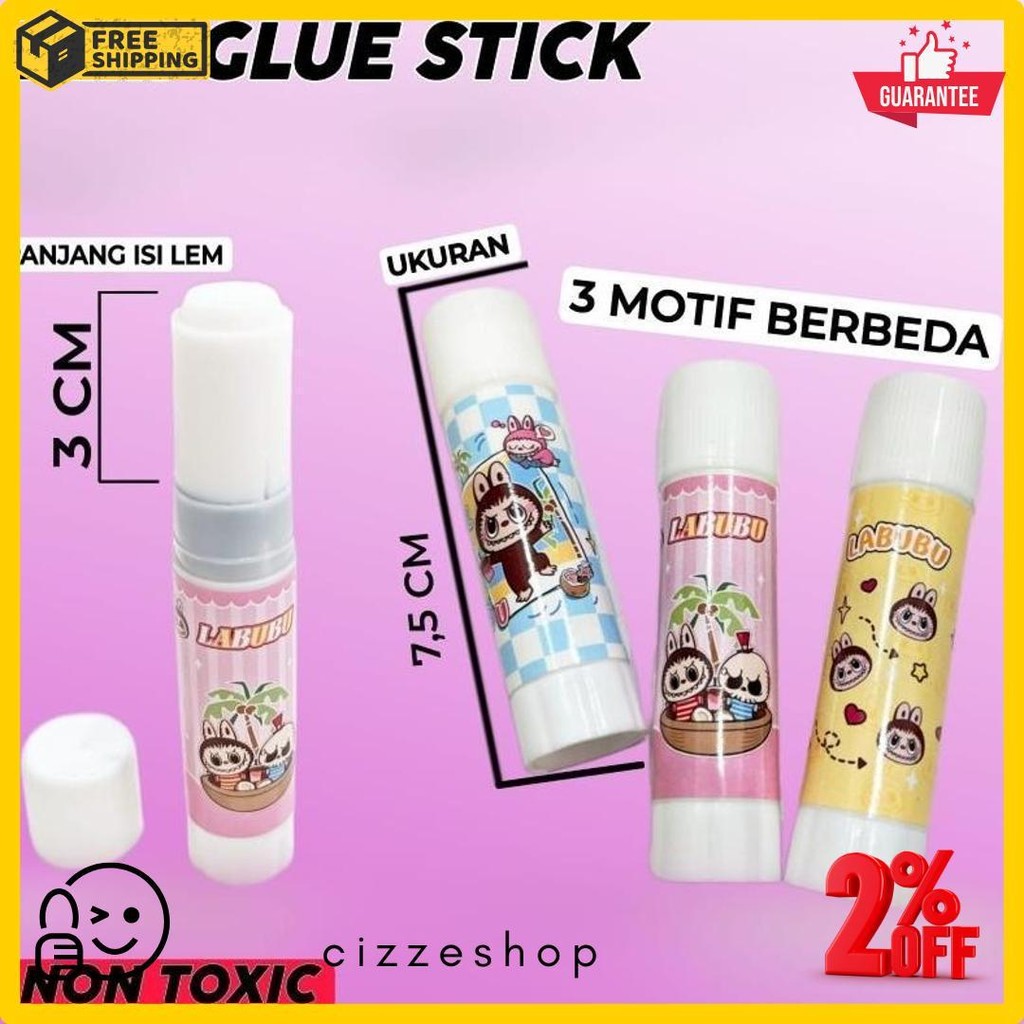 

[1 Box] Lem Kertas Glue Stick Isi 24 Pcs/Lem Kertas Anak/Lem Kertas Murah/Lem Kertas Glue Terlaris! Produk Ini Banyak Dicari