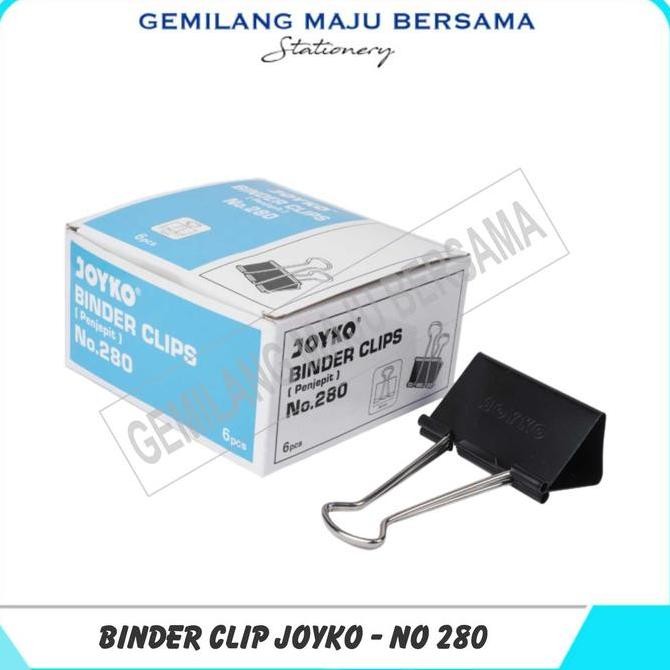 

MURAH Binder Clip Joyko 280 (Isi 12Buah)