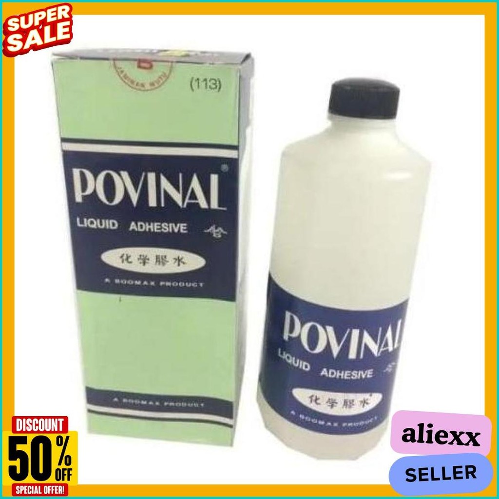 

Lem Cair Povinal Refill No. 113 (500 Ml) Terlaris! Produk Ini Banyak Dicari