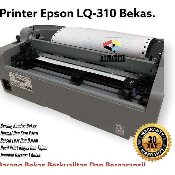 Printer Epson Lq310 Bekas New Stok