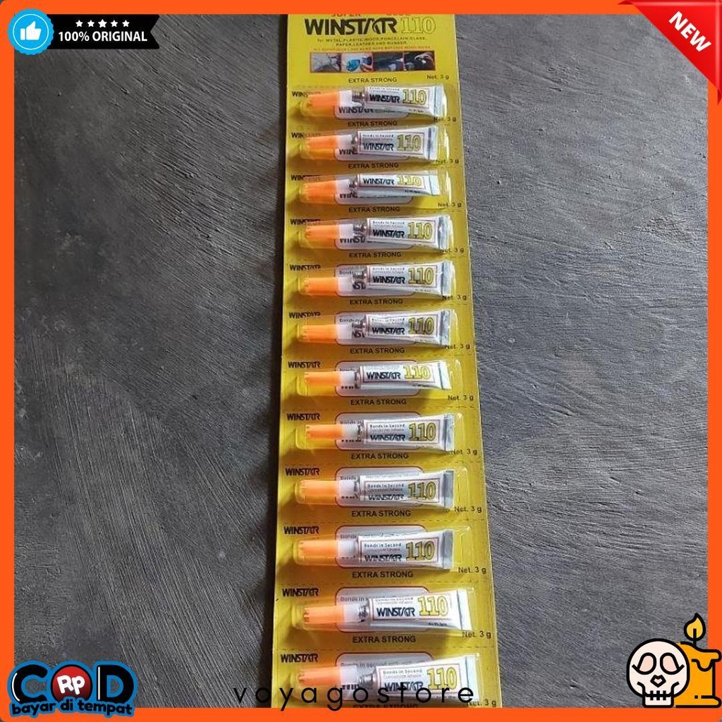 

Ready .. !! Lem Alteco Winstar Super Glue 110 | Selusin Diskon Setengah Harga