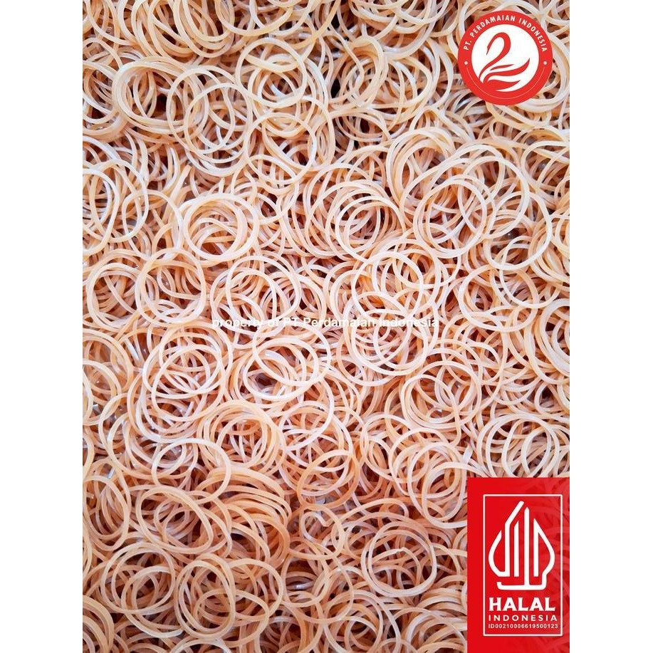 

BRG BARU Karet Gelang Pentil Lubang Kecil 500 Gram Halal Berkualitas Tinggi - Grosir - Hijau, Kuning, Merah