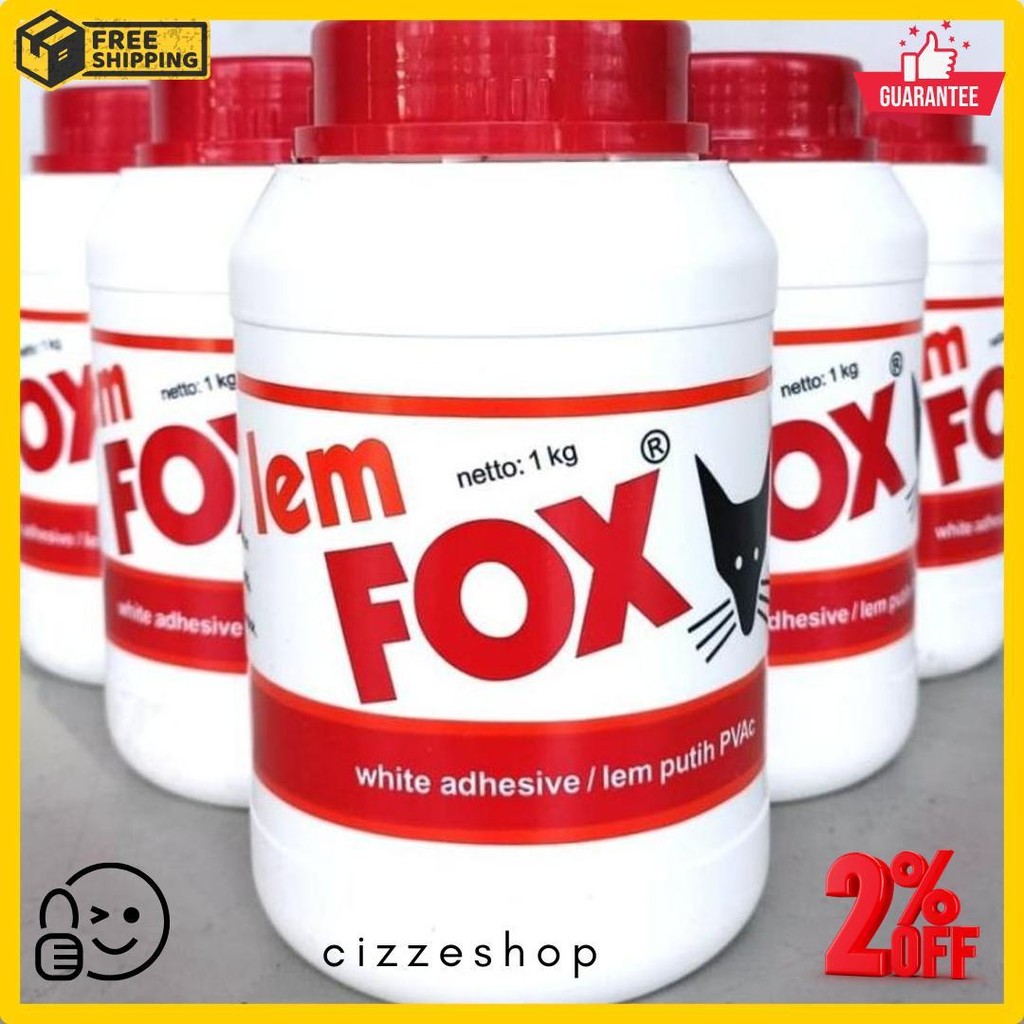 

Lem Fox 1Kg/1000Grm ( 1 Botol ) Terlengkap Dan Termurah