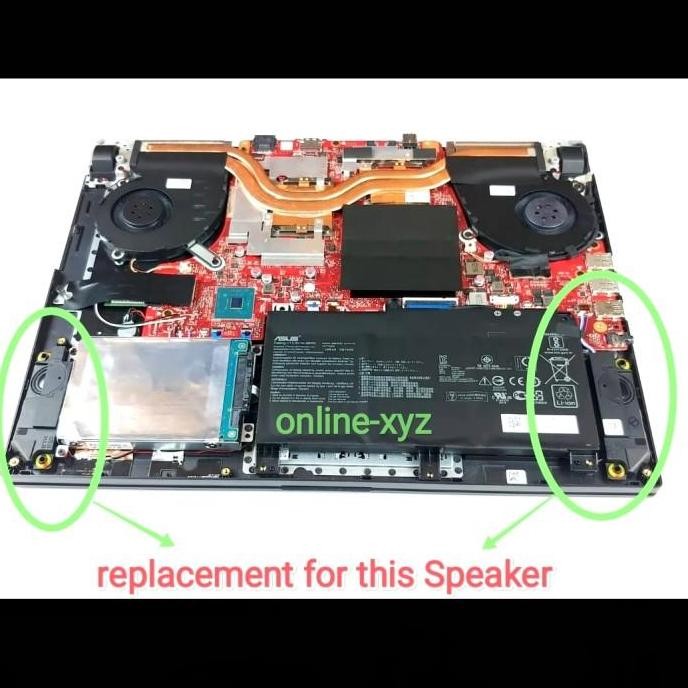 Audio Speaker Asus Rog Strix G532 G532L G532Lv G532Lw G532Lws Scar 15 New Stok
