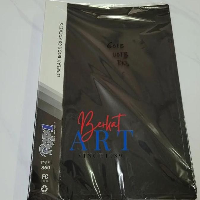 

TERMURAH Document Keeper / Map Clear Holder F4 Folio 100 Lembar - Hitam