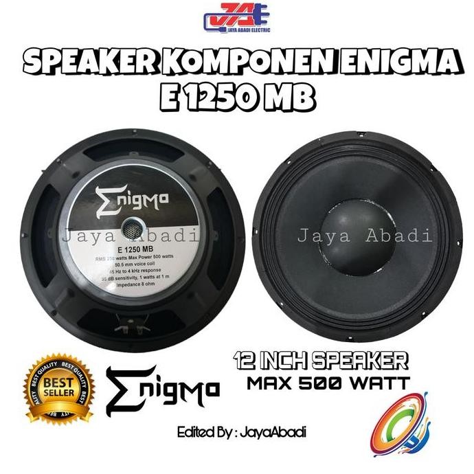 BEBAS ONGKIR - SPEAKER KOMPONEN ENIGMA E 1250 MB