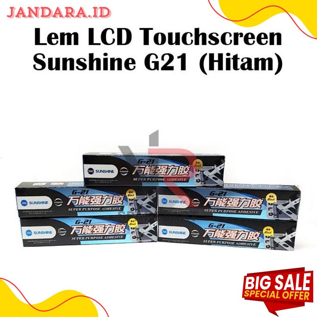 

Lem Ts Touchscreen Sunshine G21 Black 15Ml/50Ml Terlaris! Produk Ini Banyak Dicari