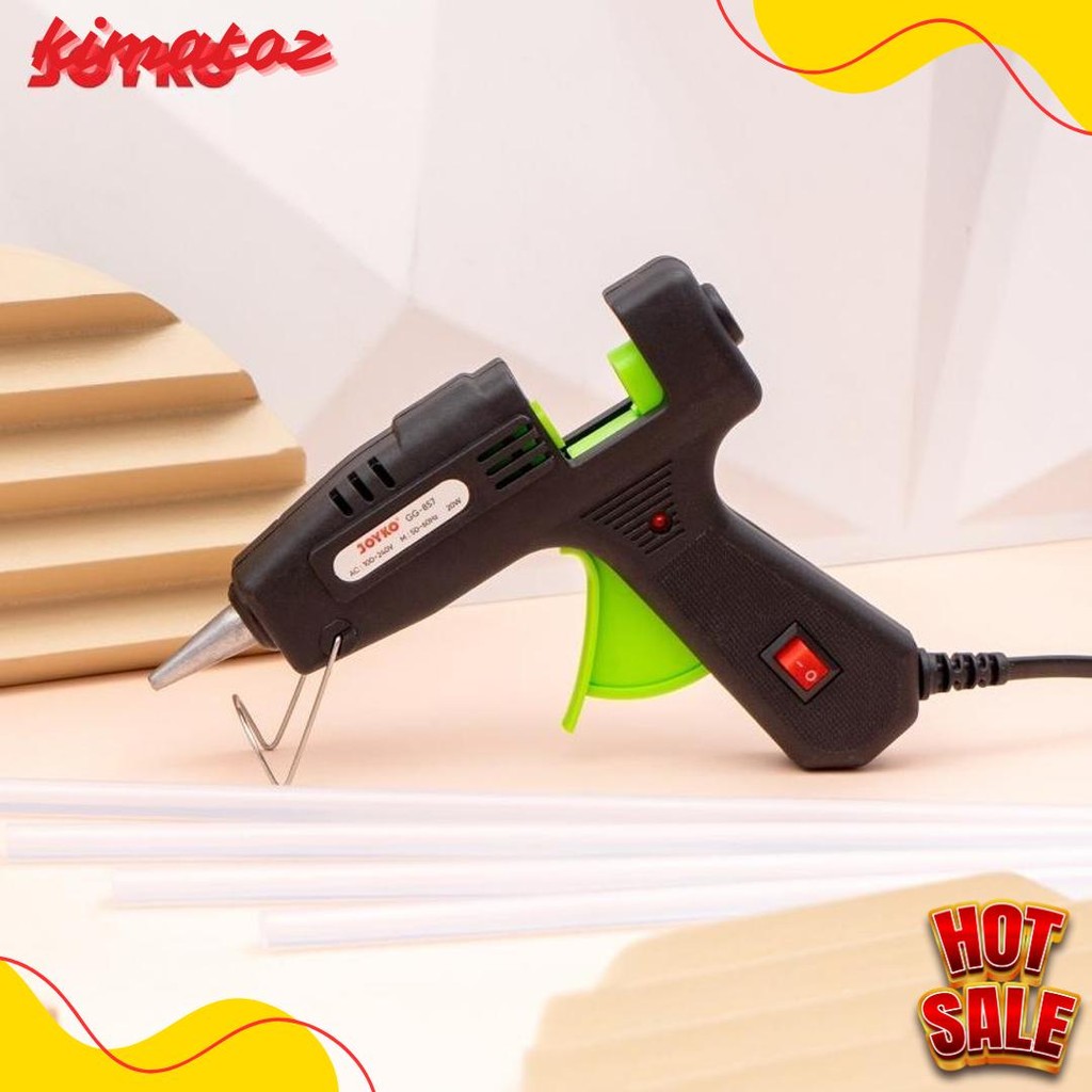 

Joyko Glue Gun Gg-857 Lem Listrik / Alat Lem Tembak Hot Melt Glue Gg857 Terlaris! Produk Ini Banyak Dicari