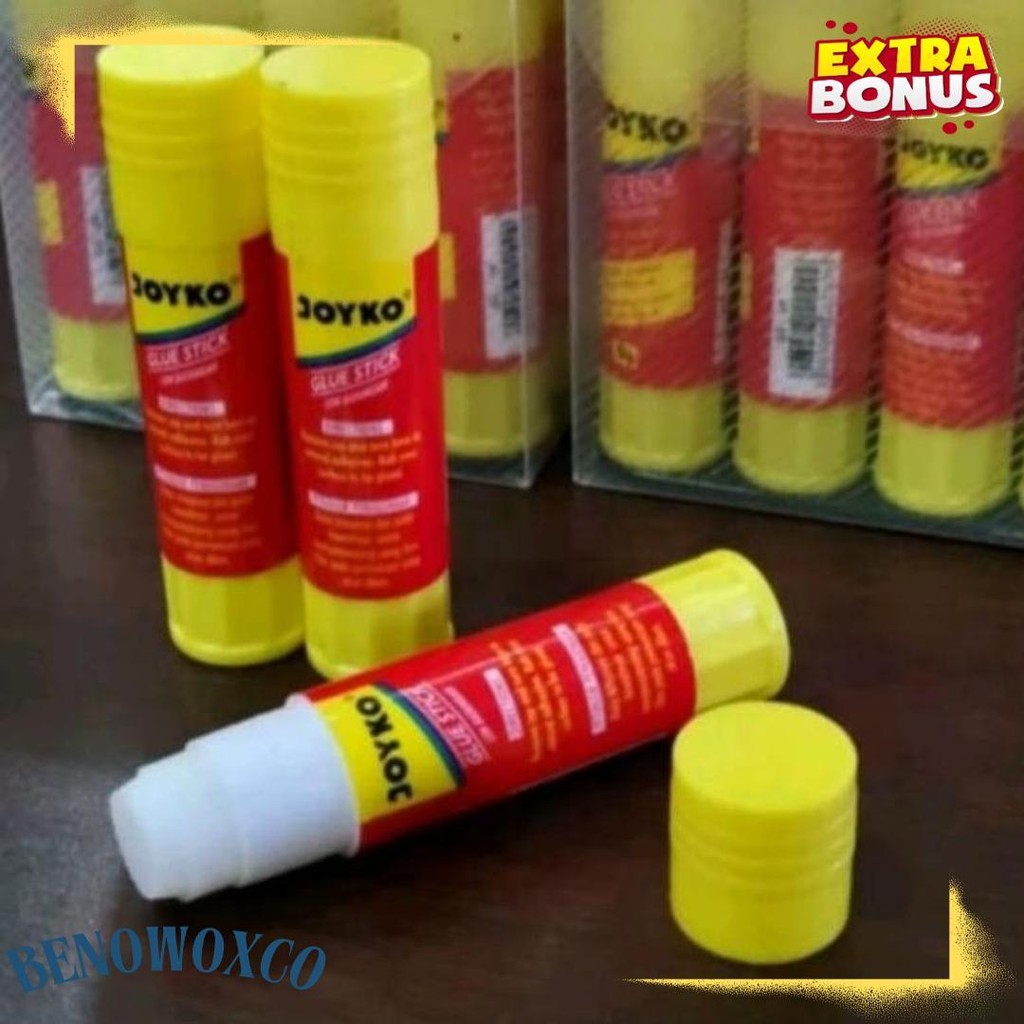 

(12Pcs) Glue Stick / Lem Batang Joyko Gs-09 1 Box Isi 12Pcs /8Gr Terlaris! Produk Ini Banyak Dicari