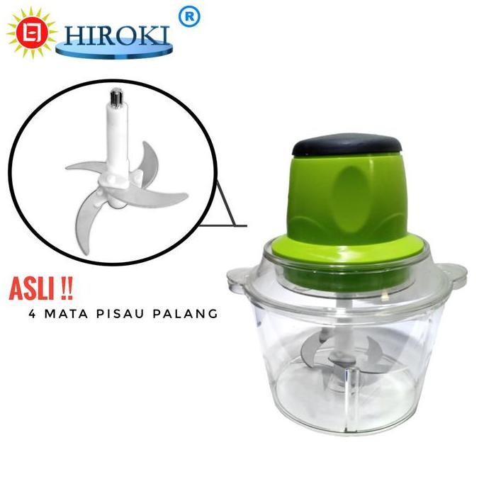 Tersedia HIROKI Blender Pengiling Daging Elektrik Meat Grinder 2 liter Jumbo