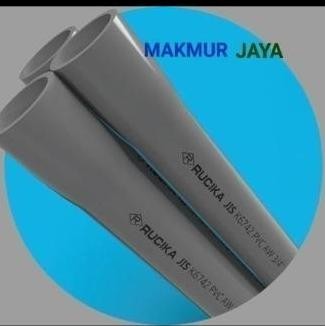 Grosir Pipa Pvc Rucika Jis 4" Vp-Aw / Pipa Air Rucika Abu 4 Inch Aw