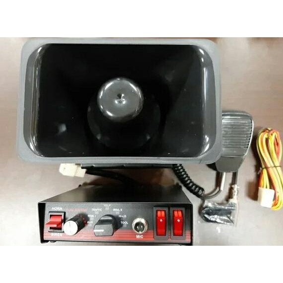 TOA SIRINE & AMPLIFIER Mobil 100 watt