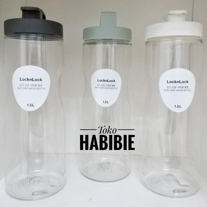 [Allthebest] Lock n Lock Lock & Lock Easy Grip Botol Minum PET 1.5 Liter Tumbler