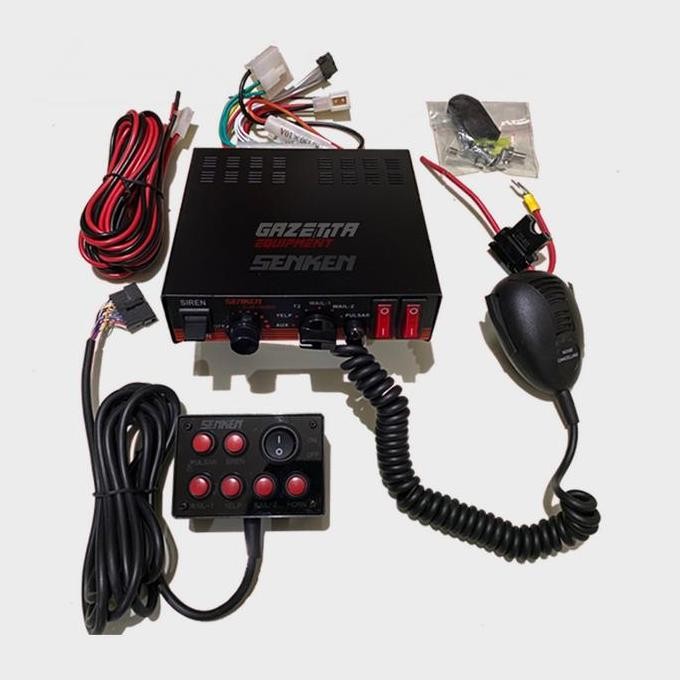 Sirine Patwal Senken CJB100BD + Speaker Senken YD100I MOTOR MOBIL