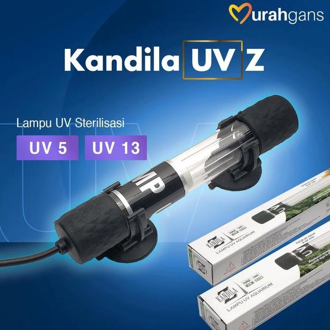Tersedia Lampu UV Aquarium Kandila UV 5 Watt 13 Watt UV Z Aquarium
