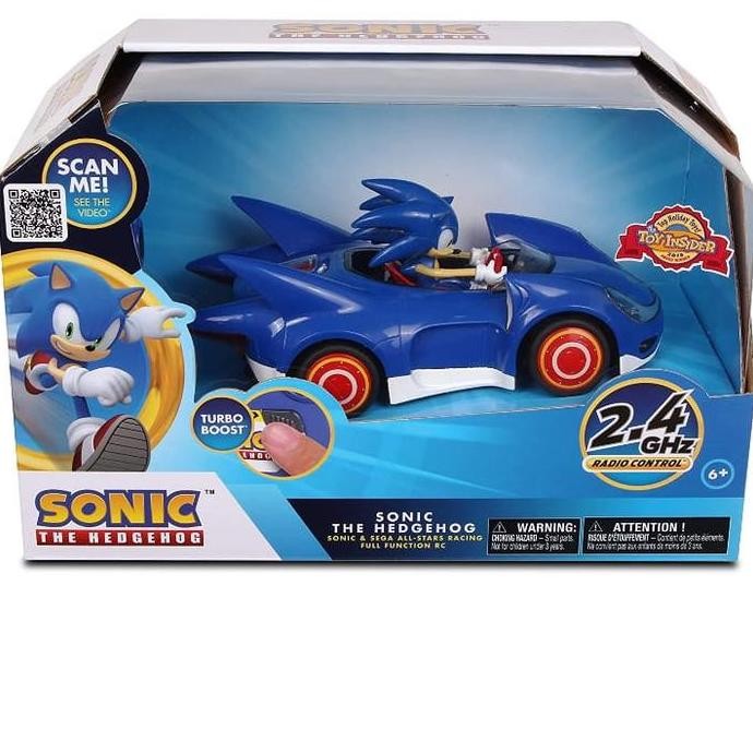 Sonic the Hedgehog team Racing RC with turbo Boost new Model Original