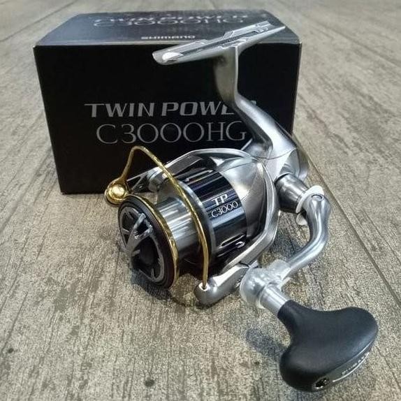 Tersedia Gulungan Rill Rel Rell Shimano Twin Power 15 C 3000 HG Katrol Pancing
