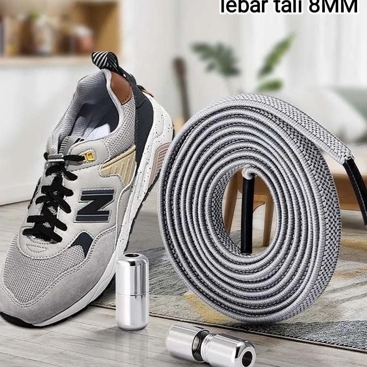 Tali Sepatu Pipih Elastis 8Mm Capsulelo System