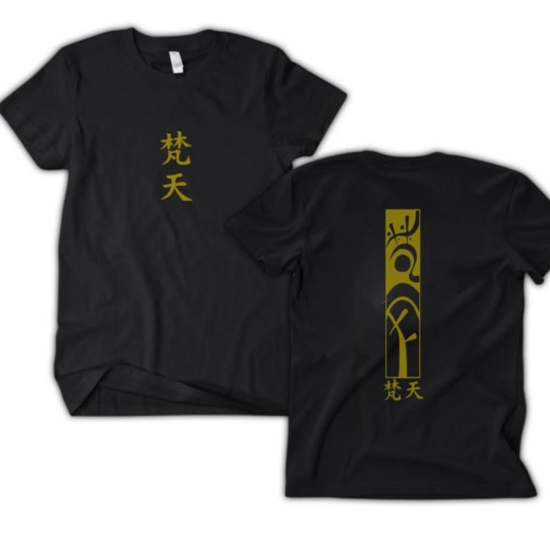 Promo Kaos Anime Tokyo Revengers Bonten Mafia Mikey Logo Baju Bonten Tokyo Revengers Touman Gold