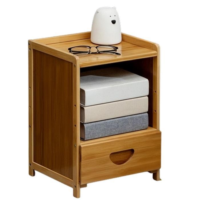 Muzy Meja Nakas Kamar Tidur Meja Rias Meja Minimalis Storage Cabinet Bedside Table Meja Nakas Hml303