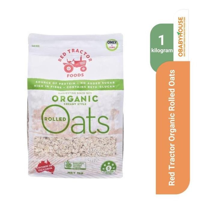 

Red Tractor Organic Rolled Oats 1 Kg Best Seller