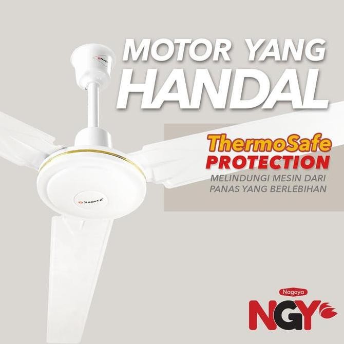 Kipas Angin Plafon/Gantung Nagoya (Ceiling Fan) 56' -Baling Besi Murah Kualitas Terbaik Harga Termur