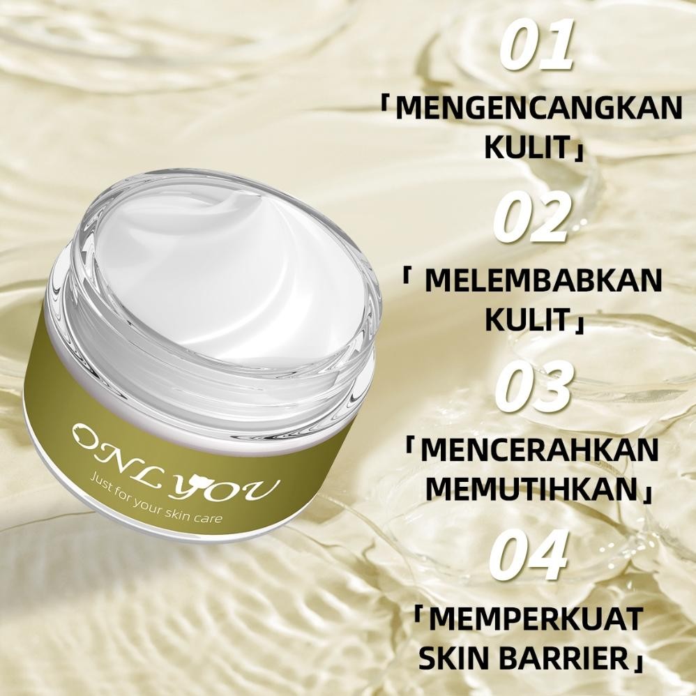 Ready Onlyou Skincare All Skin Paket Whitening Moisturizer Cream Wajah & Onlyou Sunscreen Moisturise