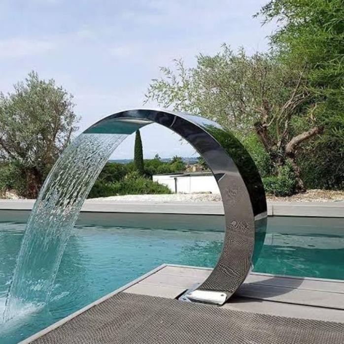 Waterfall Kolam Renang Stainless