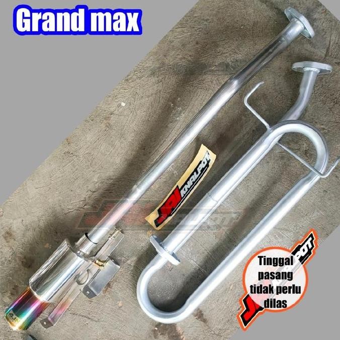 Grand max pick up knalpot pipa lilitan