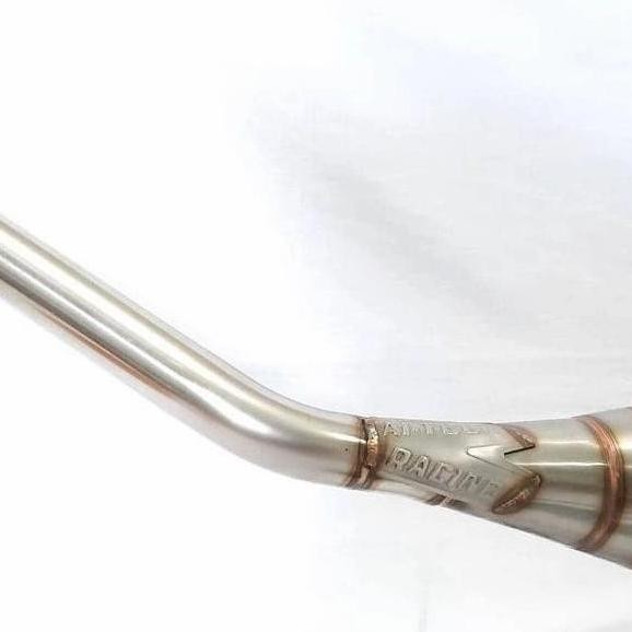 KNALPOT X2 LEHER L NON COBRA NINJA R SS RR NEW OLD AITECH STAINLIS ORI