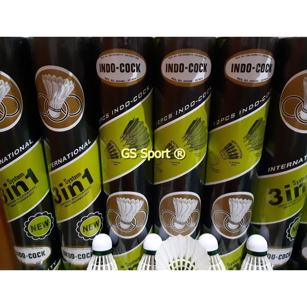 Shuttlecock Indocock Green 3in1