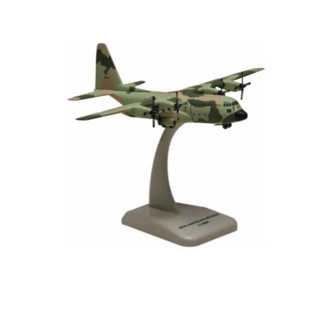 Diecast Pesawat Hercules C-130 Raaf Camouflage Scale 1/200