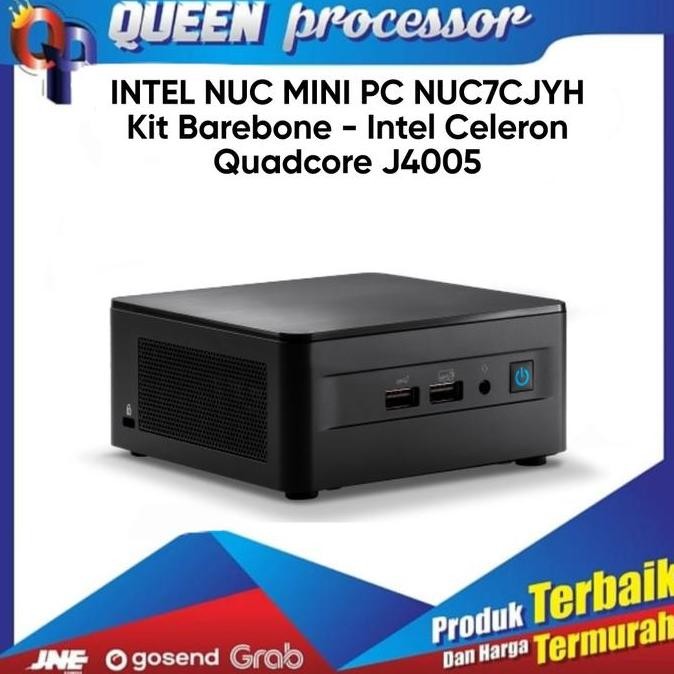INTEL NUC MINI PC NUC7CJYH KIT BAREBONE - INTEL CELERON QUADCORE J4005