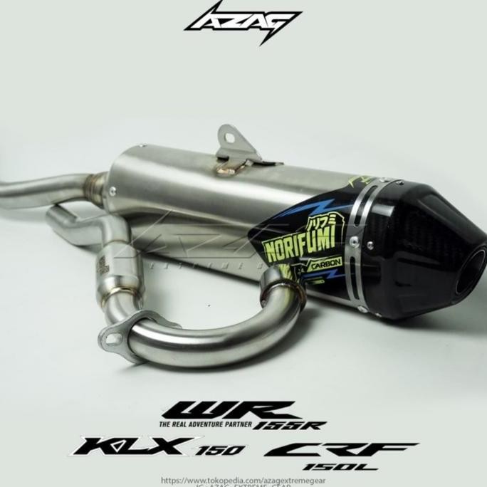 KNALPOT NORIFUMI ROCKET 4 CARBON UNTUK 150L