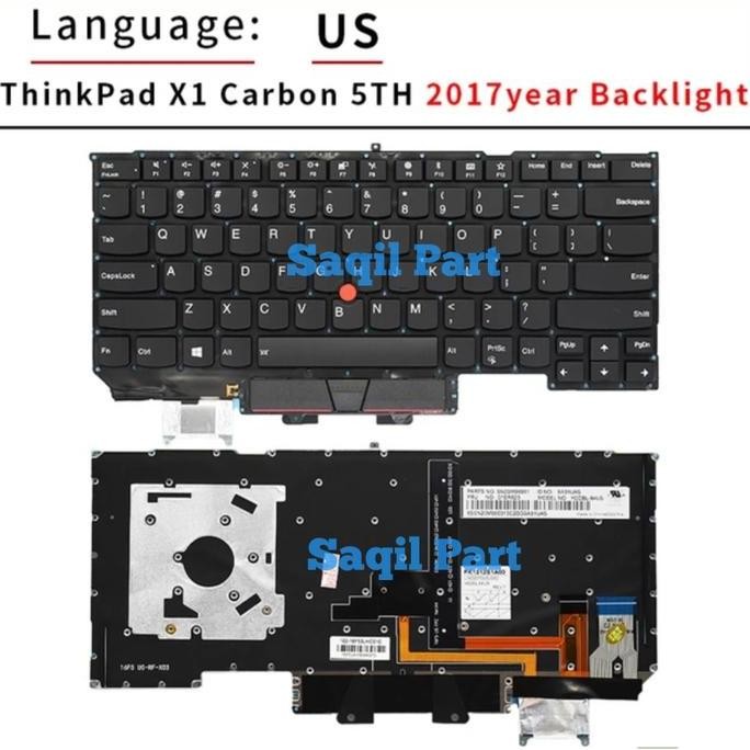 Keyboard ThinkPad x1 Carbon Gen5 Gen6 5th Gen 5 6 2017 2018