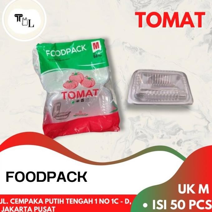 

[Allthebest] Foodpack Tomat - Uk S - Uk M - Uk L - 50 Pcs