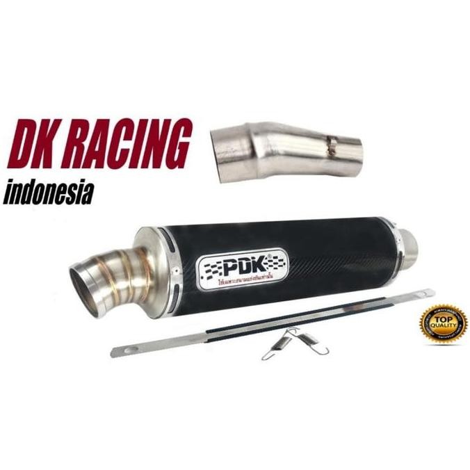 Kenalpot Racing Kawasaki Ninja 250 Fi PDK Karbon Slip On Hh Peforma