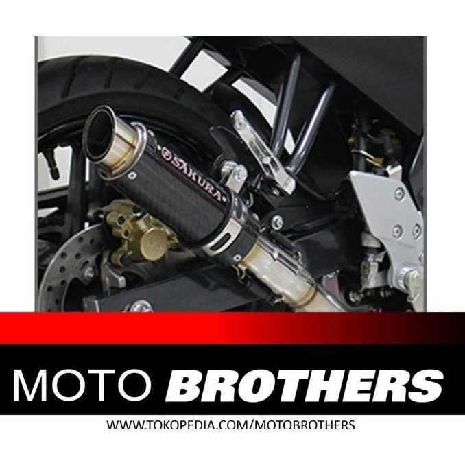 KNALPOT VIXION ADVANCE SAKURA MUFFLER