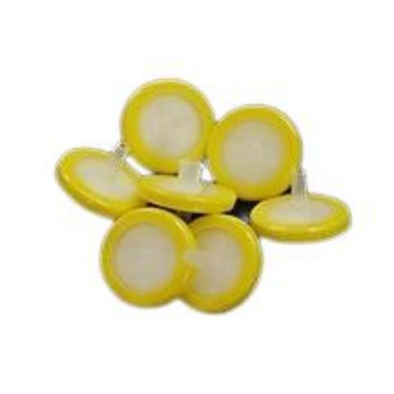 TERLARIS Syringe Filter 13mm 0,22 Um 25pcs Syringe Filter Nylon Syringe Membrane Filter gd-324