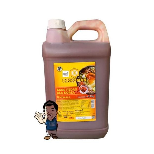 

Kikkoman Gochujang Sauce- Sambel Pasta Jerigen 5Kg Halal