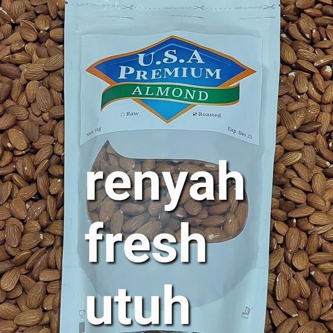

Premium Roasted California Almond Panggang 1Kg