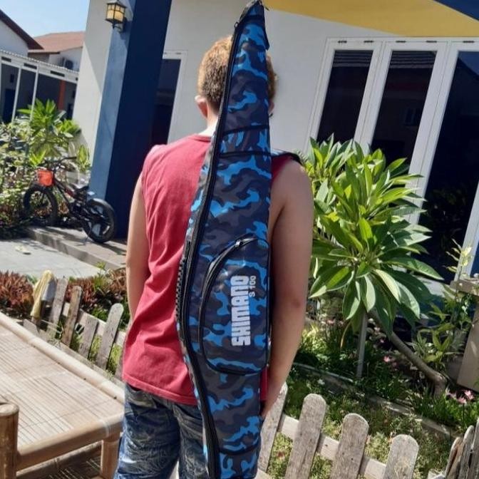 Tersedia Tas pancing joran 2 set 100cm