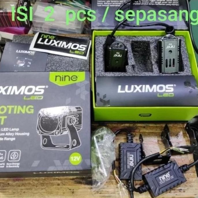 Tersedia Lampu tembak motor mobil Asli Original Paling Terang Isi 2 Buah
