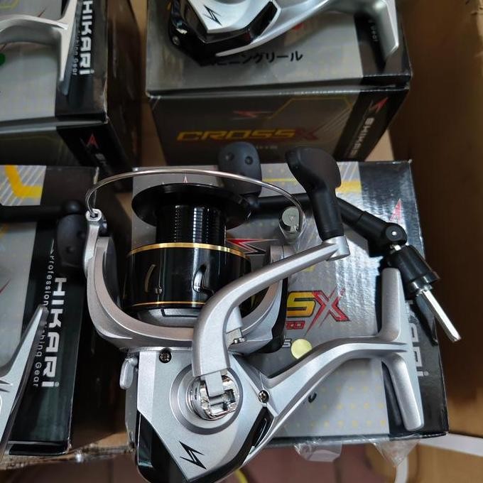 Tersedia Reel pancing shikari crossx cross x 6000 high speed reel laut