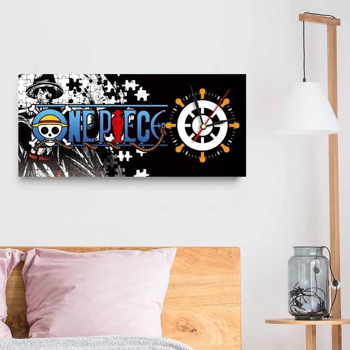 Jam Dinding Dekorasi Hiasan Dinding Kamar One Piece