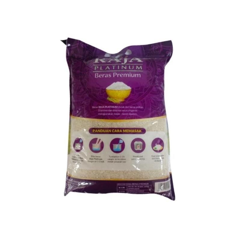 

ready Beras Raja platinum 5 kg murah