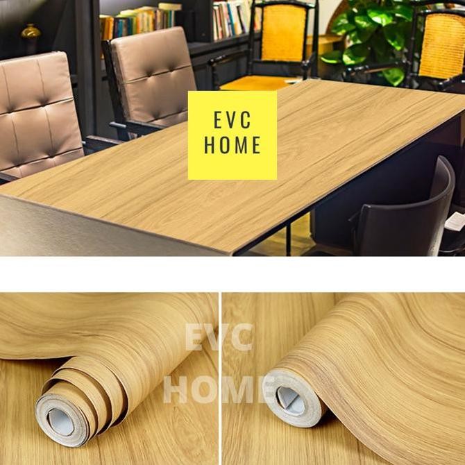 ready EVCHOME 60CM x 3M Wallpaper Sticker Lemari/HPL Sticker Lemari Serba Guna/Wallpaper Dinding Ser