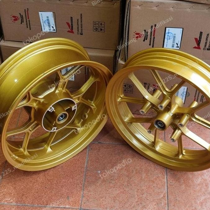 VELG VROSSI COBRA R25 / MT25 DOUBLE DISK DEPAN LEBAR