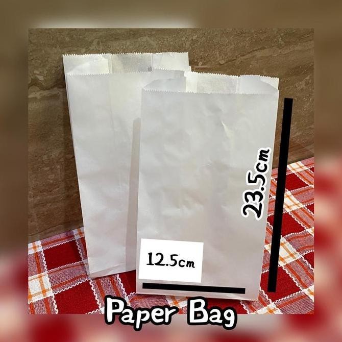 

ready stock Paper Bag (Size M) Katong Kertas Makanan, Gorengan, Cemilan