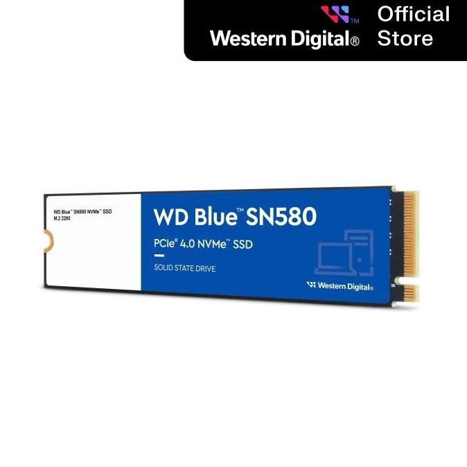 SSD WD Blue SN580 250GB 500GB 1TB 2TB - SSD M.2 NVMe PCIe Gen 4 Storage